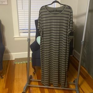 Banana Republic olive/navy XXL dress